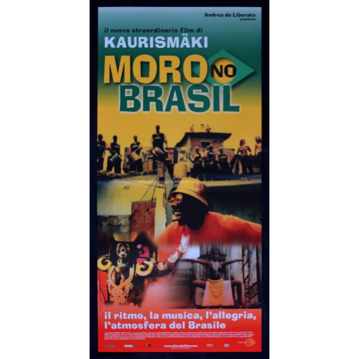 Locandina originale film Moro no Brasil (2002) - Regia di Mika Kaurismäki