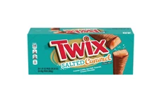 NEW!! TWIX Full Size Salted Caramel Chocolate Cookie Bars, 28.2Oz/20Ct