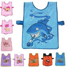Bugzz Childrens PVC Arts Craft Tabard Kids Painting Childs Cooking Apron 