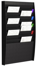 Image of Fast Paper A4 Document Control Panel 20 Compartments Black A4V2X10.01