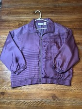 Vntg Westbound Sport Jacket Lightweight Woman Size Small Purple windbreaker
