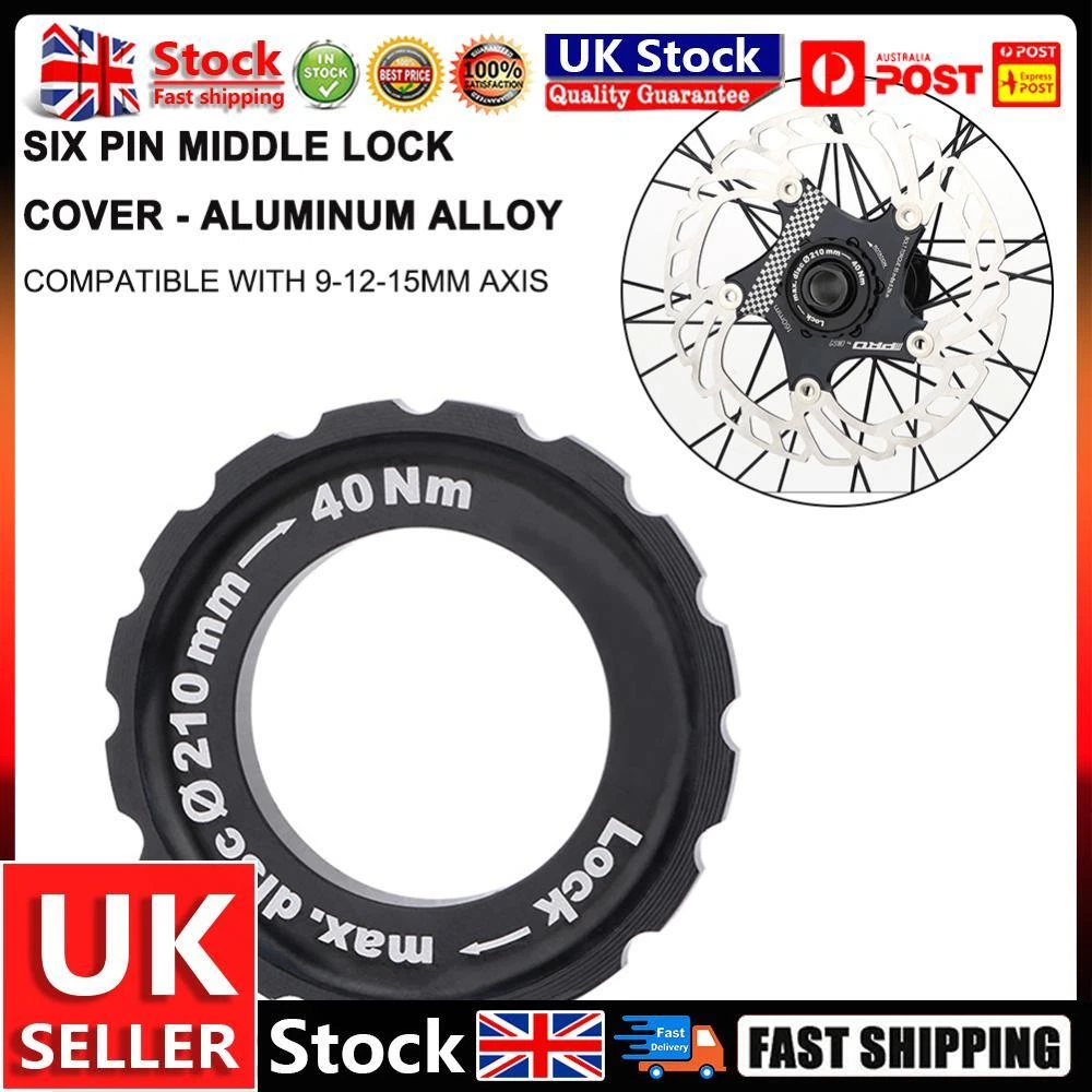 Bike Hub Center Lock Conversion 9 12 15mm Aluminum Alloy Kit