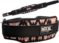 Weight Lifting Belt with Double Back Support 5" Wide Belts Gym Training Belt