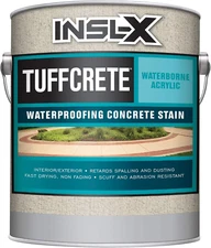 CST292209A-01 Tuffcrete Waterborne Acrylic Concrete Stain Paint, 1 Gallon, Deser