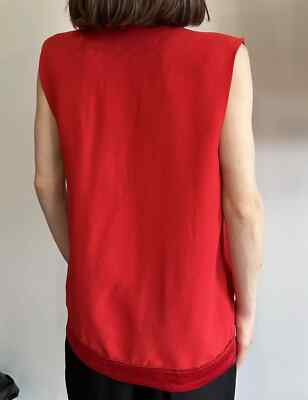 Vintage 1980s Saint Laurent Vest YSL Yves Saint Laurent Button