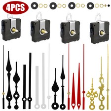 4PCS Wall Clock Quartz Movement Mechanism Hands Repair DIY Replacement Tool Kits