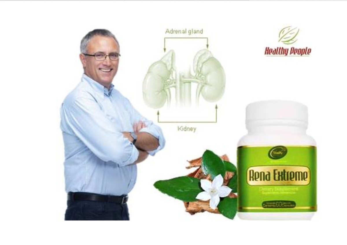 HEALTHY PEOPLE DETOX Rena Extreme Renal NATURAL 60 Capsules $38