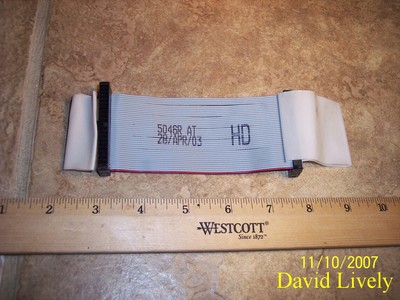 2x Lot Dell 5046R 40PIN IDE MB to HD Cables 4.5'' HDD