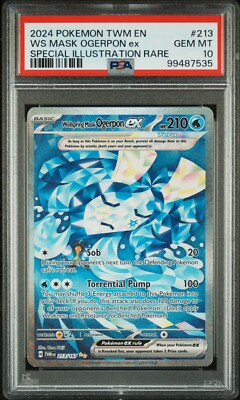 PSA 10 2024 WS MASK OGERPON EX 213 TWILIGHT MASQUERADE SIR | eBay