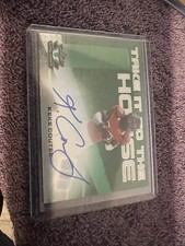 2018 Leaf Valiant Take it to the House Green /60 Keke Coutee Rookie Auto RC