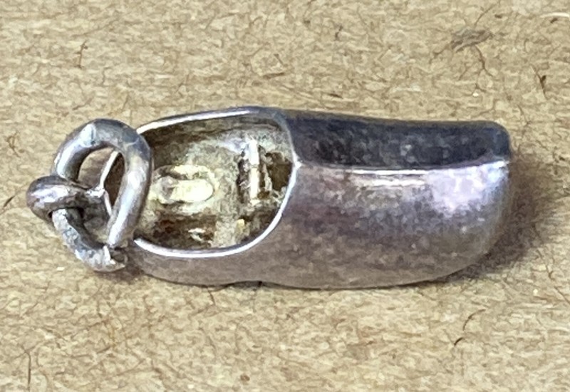 Vintage 800 Silver Holland Clog Charm!