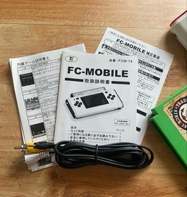 Famicom Compatible FC-MOBILE Console with Rockman 3 Bonus Tested Japan Retro