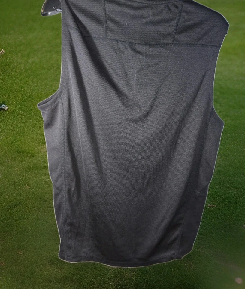 Camiseta Everlast sin mangas muscular para hombre XL negra ajustada elástica Foto 2 de 4