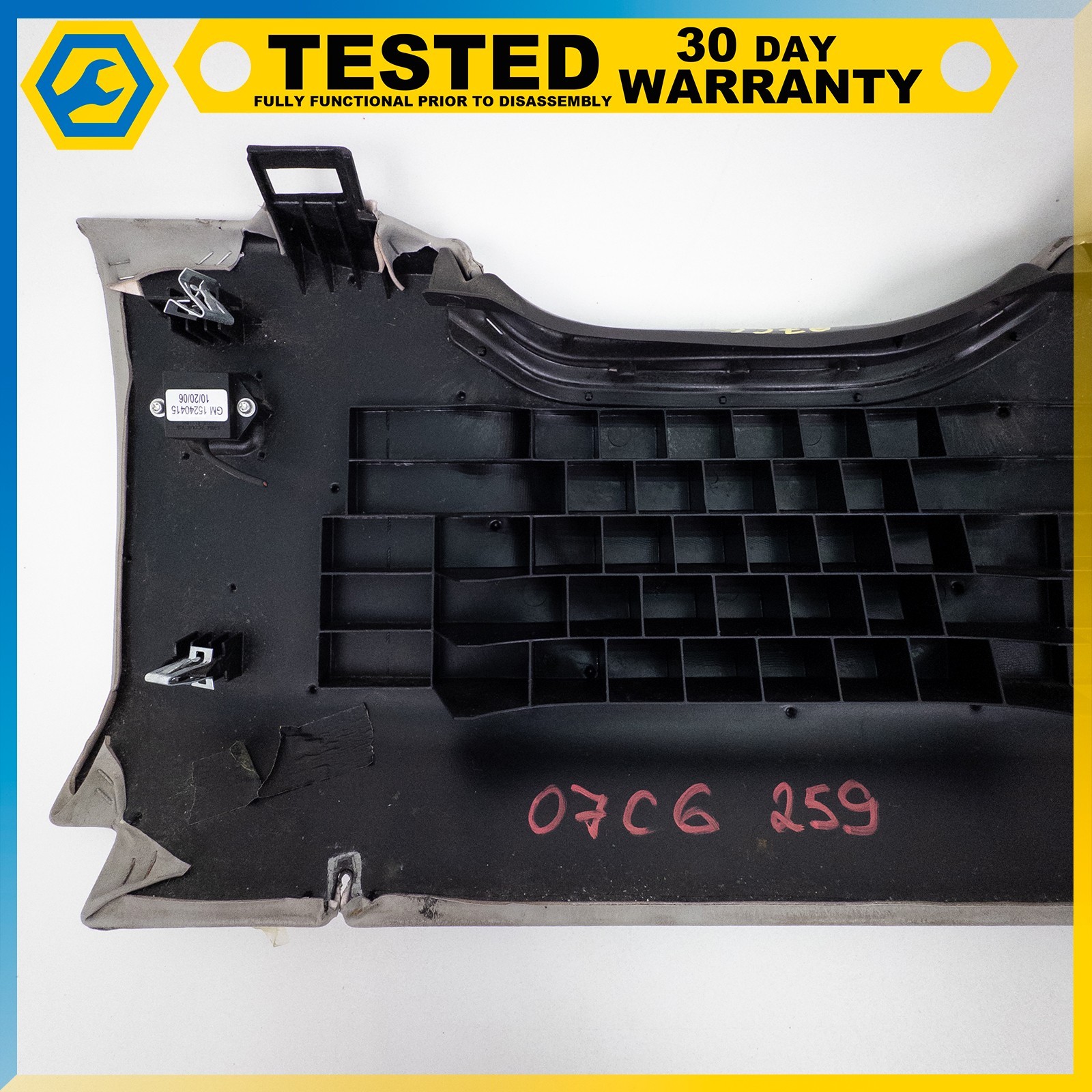 05-13 CHEVROLET CORVETTE C6 LEFT DASHBOARD INSTRUMENT PANEL KNEE BOLSTER OEM