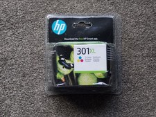 ORIGINAL HP 301XL CH564EE TRI COLOUR INK CARTRIDGE. DATE JUN 2025, NEW & SEALED