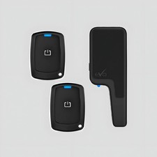  2 1-Button 1-Way Remotes with Antenna Upgrade Kit for Fortin EVO-All  EVO--...