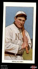 1909 T206 Reprint #151 Larry Doyle Bat Giants VARIATION 8 - NM/MT