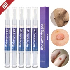 5  Wart Remover Pen Eliminate Skin Tag Foot Corn Mole Warts Restoration Painless