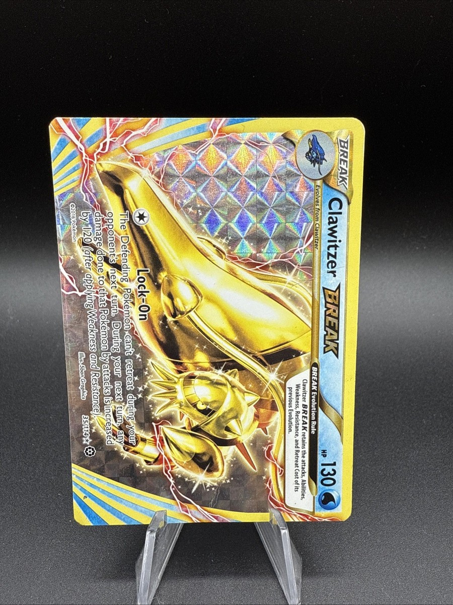 clawitzer break pokemon card Clawitzer BREAK - 35/114 - Steam Siege main image 0