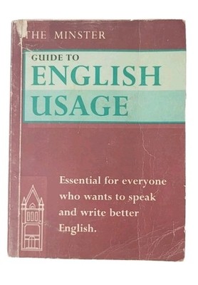 The Minster Guide To English Usage, Learning Aid, Study Reading Material 