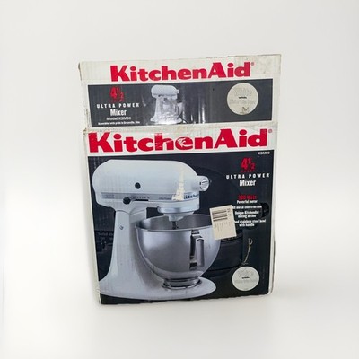 White KitchenAid KSM90 300W Ultra Power Stand Mixer for sale