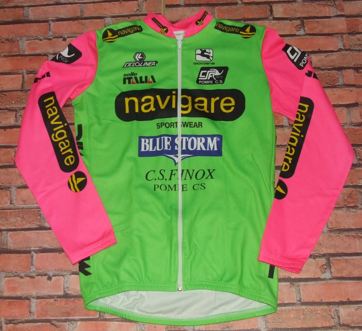 Maillot Cycliste Giordana Le Tour De France - Taille XXL - Fabriqué En Italie