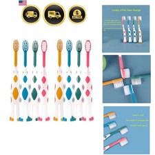 Kids Toothbrush 8 Pack Ultra Soft Toddler Toothbrush for Kids 2 8 Pink Orang...