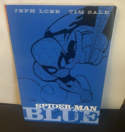 Spider-Man Blue Marvel Soft Cover By Jeph Loeb and Tim Sale Bagged and Boarded
