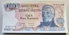 Argentina 100 Pesos 1983-85 Unc