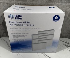 Fette Filter Premium Hepa Air Purifier Filters HRF-3 Filter R 6-pack New