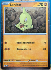 POKEMON - Obsidianflammen - Larvitar - 105/197 - COSMIC HOLO - Deutsch