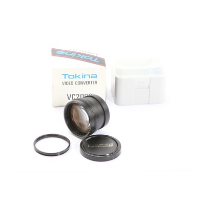 Tokina CC2000 2x Video Tele Converter M48 (mit 46 und 52 mm... + TOP (272835)
