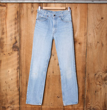 Vintage LEVI'S 718-0216 Student Distressed Denim Jeans Tag W30 L32  Fit 28x31