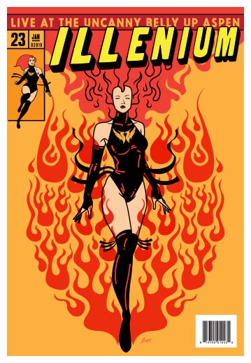 Scrojo Illenium 2019 Belly Up Aspen Colorado Concert Poster