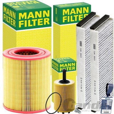 MANN-FILTER INSPEKTIONSPAKET passend für 2.0 TDI AUDI A6 C6 4F2 4F5 / 121-170 PS