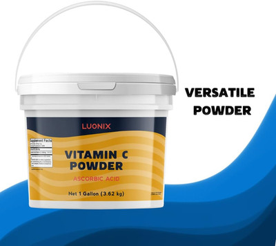 Vitamin C Powder, 1 Gallon Bucket, Ascorbic Acid, Supplement