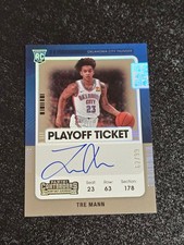 CONTENDERS TRE MANN RC AUTO NBA Card
