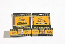 2 Pack - Tiger Balm Ultra Strength Pain Relieving Ointment .35 oz Each