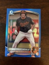2025 Bowman - Prospects Samuel Basallo #BP-109 Blue /150 (RC)