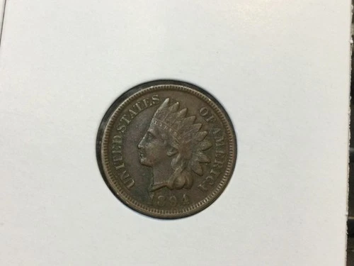 1894 Indian cent in almost unc