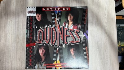 LOUDNESS,  LET IT GO , ATCO P3601 JAPAN PRESS , OBI, VINYL 12''