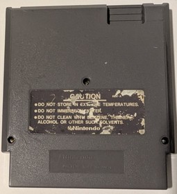 Seicross Nintendo Entertainment System NES Cleaned and Tested bad label