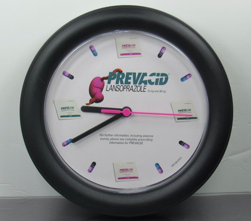 Orologio Prevacid Drug Rep Pubblicità Promozionale Farmaceutica - Foto 3 di 13