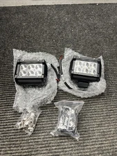 Nilight 2PCS 18W 1260lm Spot Driving Fog Light Off Road Led Lights Bar 