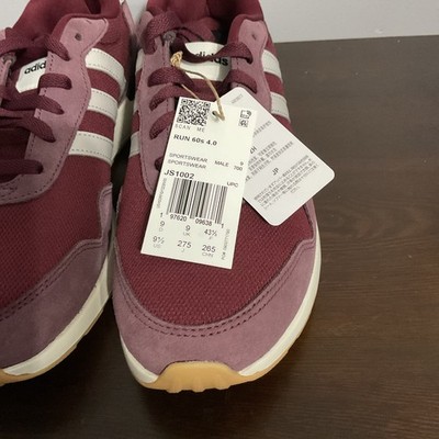 adidas Run 60s 4.0 Retro Sneakers Shoes JS1002 Men