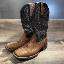 Ariat Men's Quickdraw VentTEK Western Square Toe Boots Ginger Snap Cowboy 9.5 D