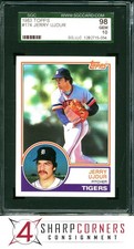 1983 TOPPS #174 JERRY UJDUR TIGERS SGC 10 GEM 98