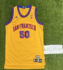 Vintage Golden State Warriors Corey Maggette Adidas Basketball Jersey Size m nba