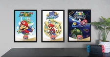 Super Mario All-Stars 3D Poster Set of 3 My Nintendo Club Exclusive Reward New