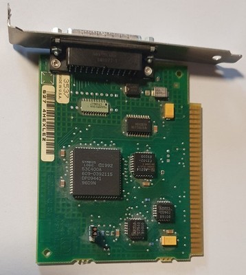 HP ScanJet ISA SCSI Karte NCR 53C400A  DB-25 SC Interface Controller C2502